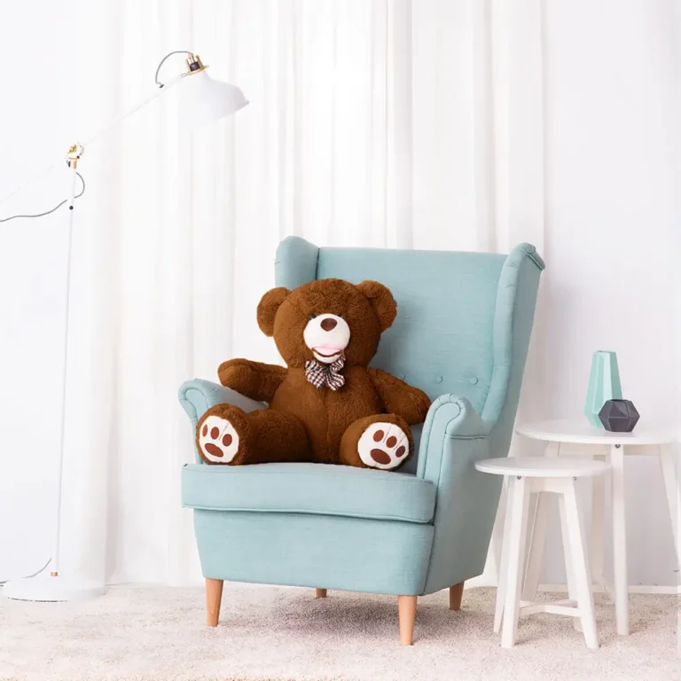 Big Plush Teddy Bear, Soft Toy, 100 Cm, 39 Inches, 3.3 Feet, Light Brown, Bobo - 100 cm, Dark brown - Teddyway