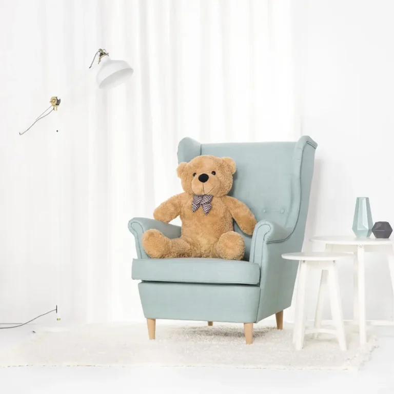 Big Plush Teddy Bear, Soft Toy, 100 Cm, 39 Inches, 3.3 Feet, Light Brown, Popo - Teddyway
