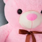 Big Plush Teddy Bear, Soft Toy, 100 Cm, 39 Inches, 3.3 Feet, Pink, Toto - Teddyway