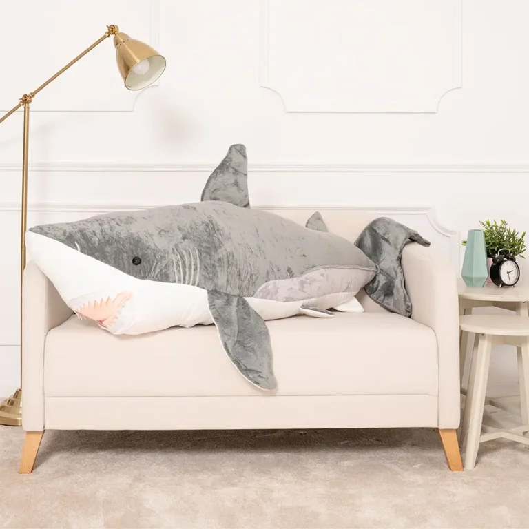 Plush Shark, Soft Toy, 90 Cm, 35 Inches, 2.9 Feet, Blue, Saho - 160 cm, Grey - Teddyway