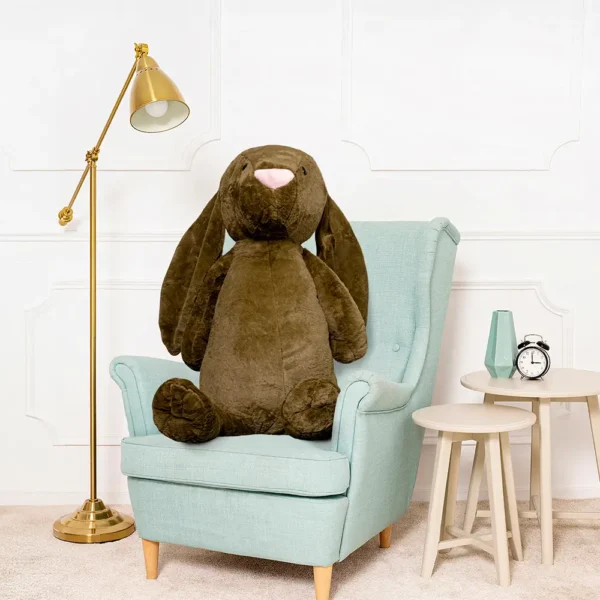 Big Plush Bunny, Soft Toy, 120 Cm, 47 Inches, 3.9 Feet, Olive, Bani - Teddyway