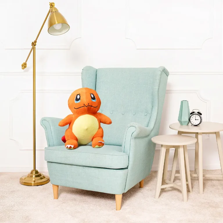 Plush Pokémon Charmander, Soft Toy, 30 Cm, 11 Inches, 0.9 Feet, Orange - Teddyway