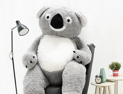 Big plush koalas